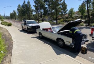 Roadside assistance service in San Diego