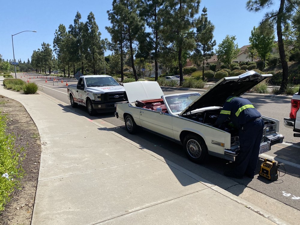 Roadside assistance service in San Diego